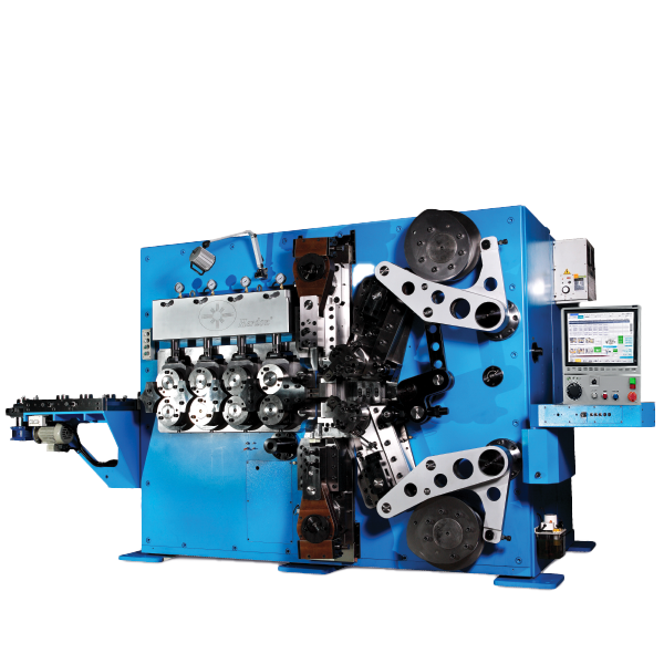 The HCA 120 CNC coiler from RK Trading